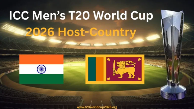 2026 ICC Men’s T20 World Cup Host Country