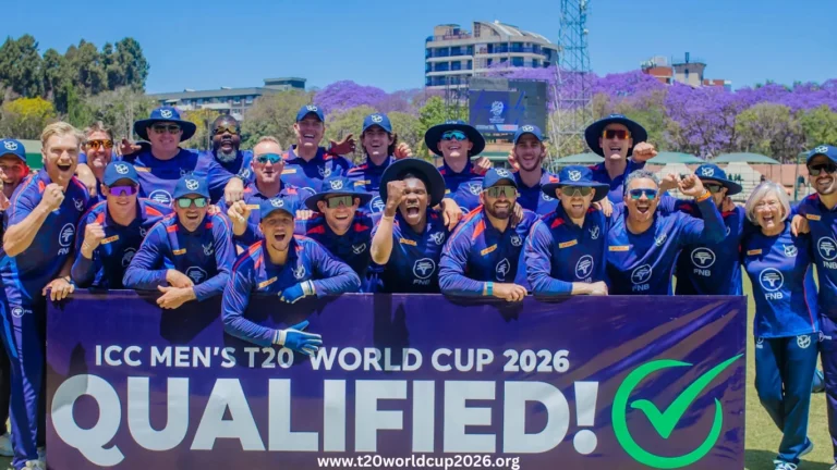 Namibia qualify for T20 World Cup 2026