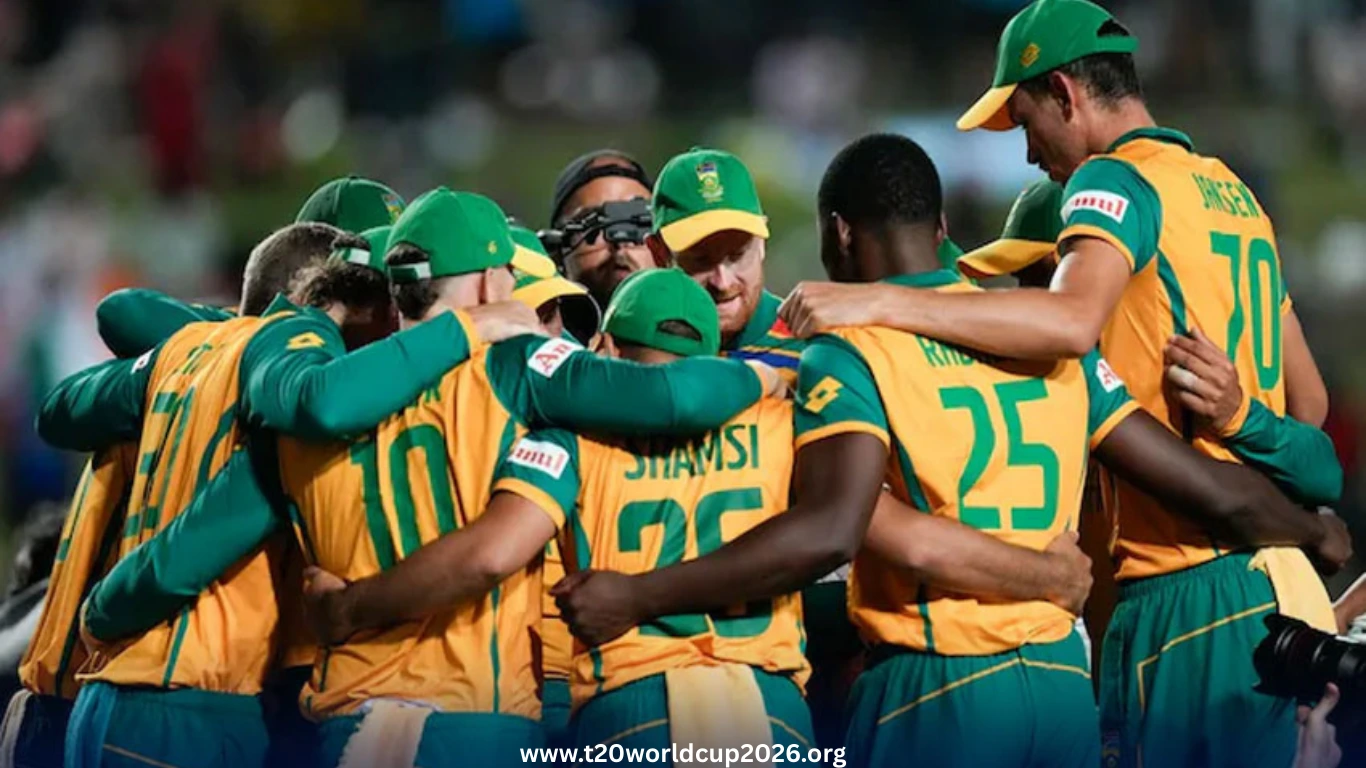South Africa Squad for T20 World Cup 2026