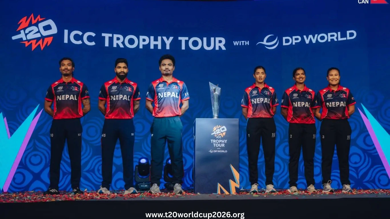 Nepal unveil new jersey