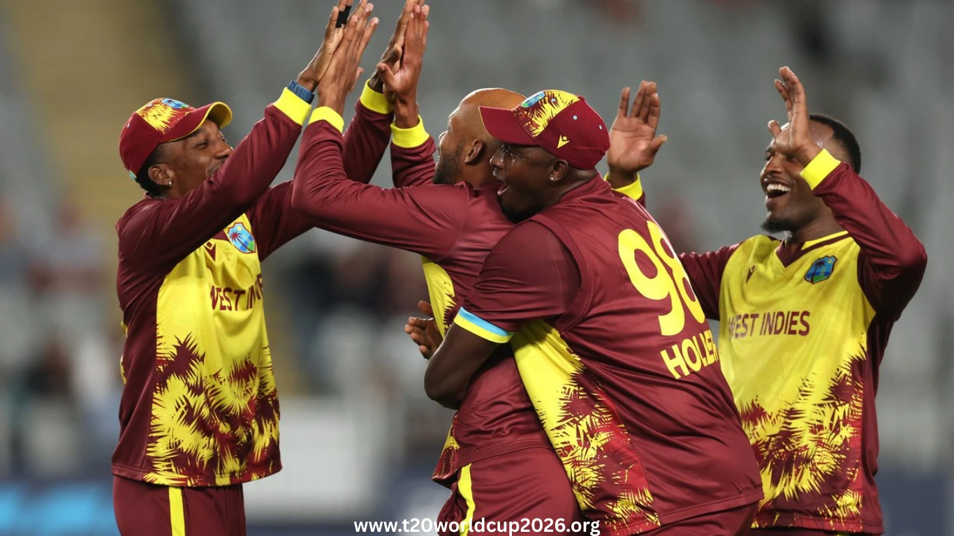 West Indies Announce T20I Squad