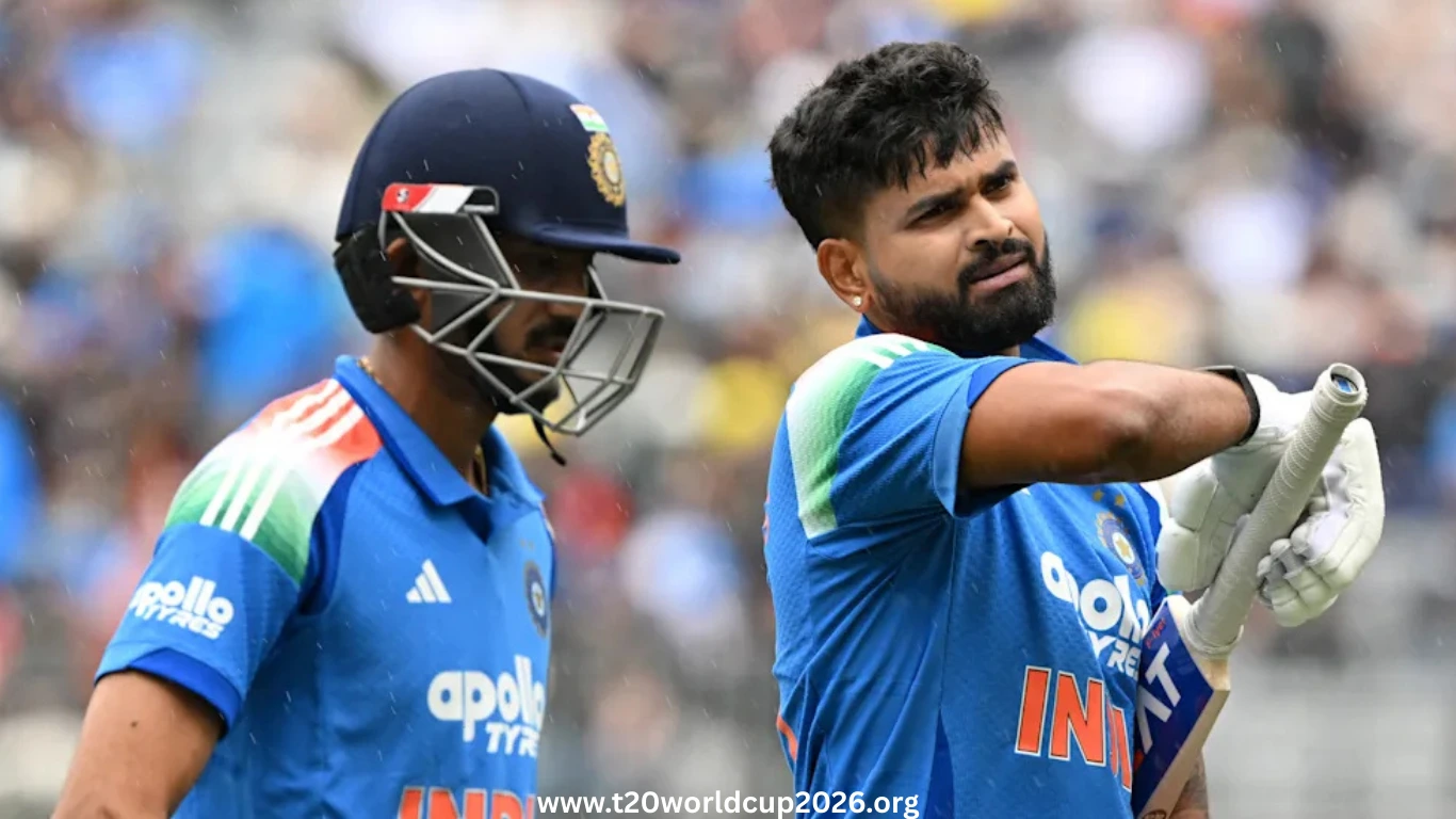 India Name Injury Replacements