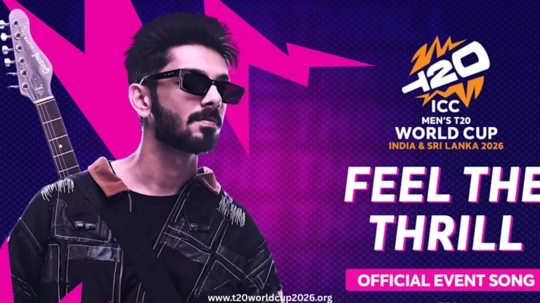 ICC unveils ‘Feel the Thrill’ official song