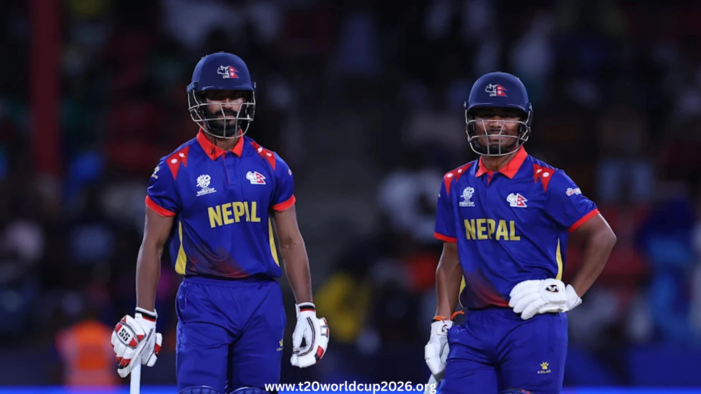 Nepal Squad for T20 World Cup 2026