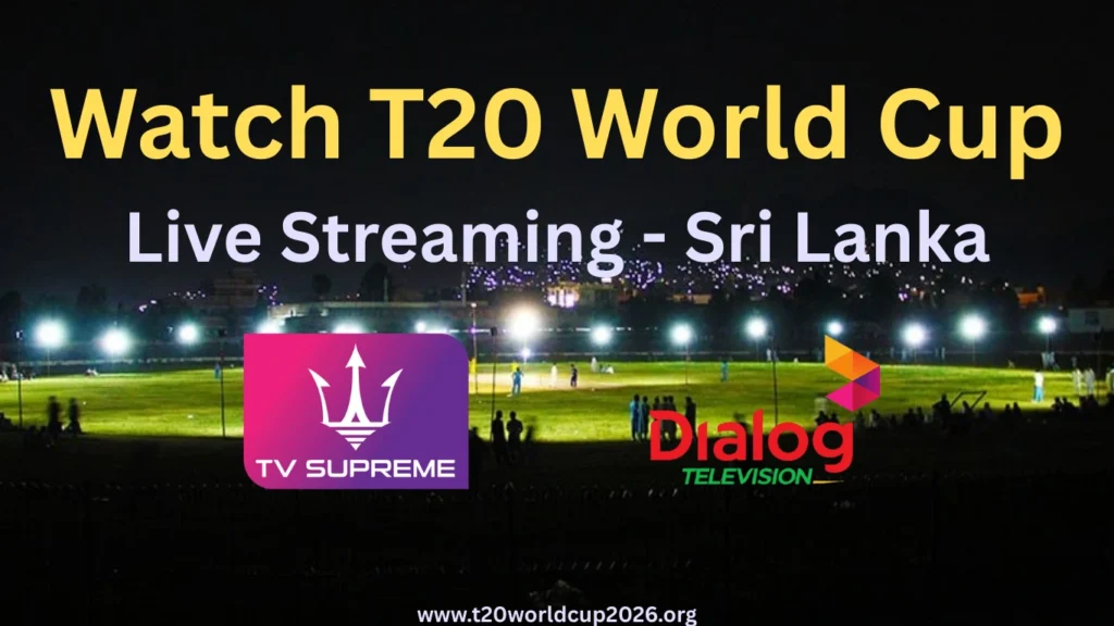 T20 World Cup 2026 Live in Sri Lanka