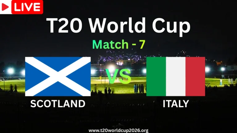 Scotland vs Italy Live Streaming