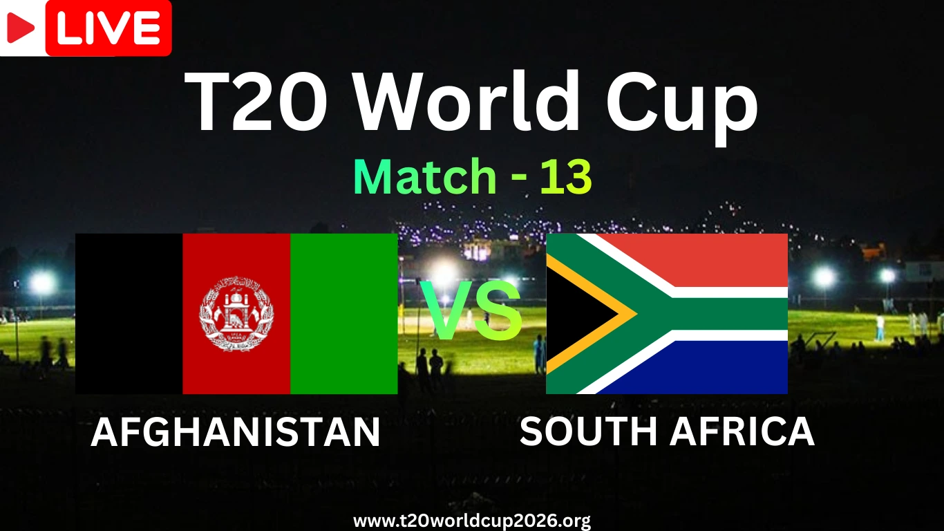 AFG vs SA Live Streaming