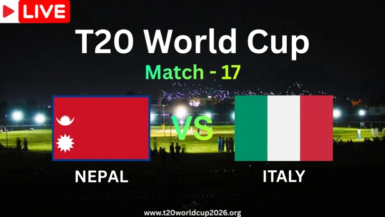 Nepal vs Italy Live Streaming