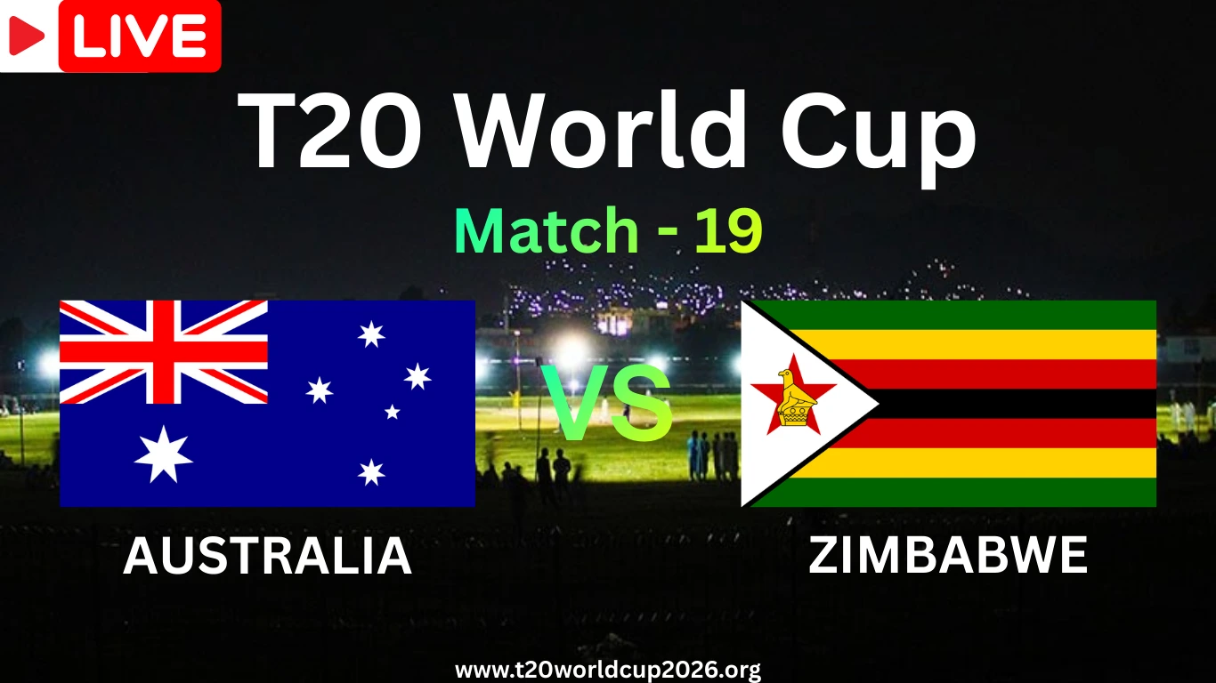 Australia vs Zimbabwe Live Streaming