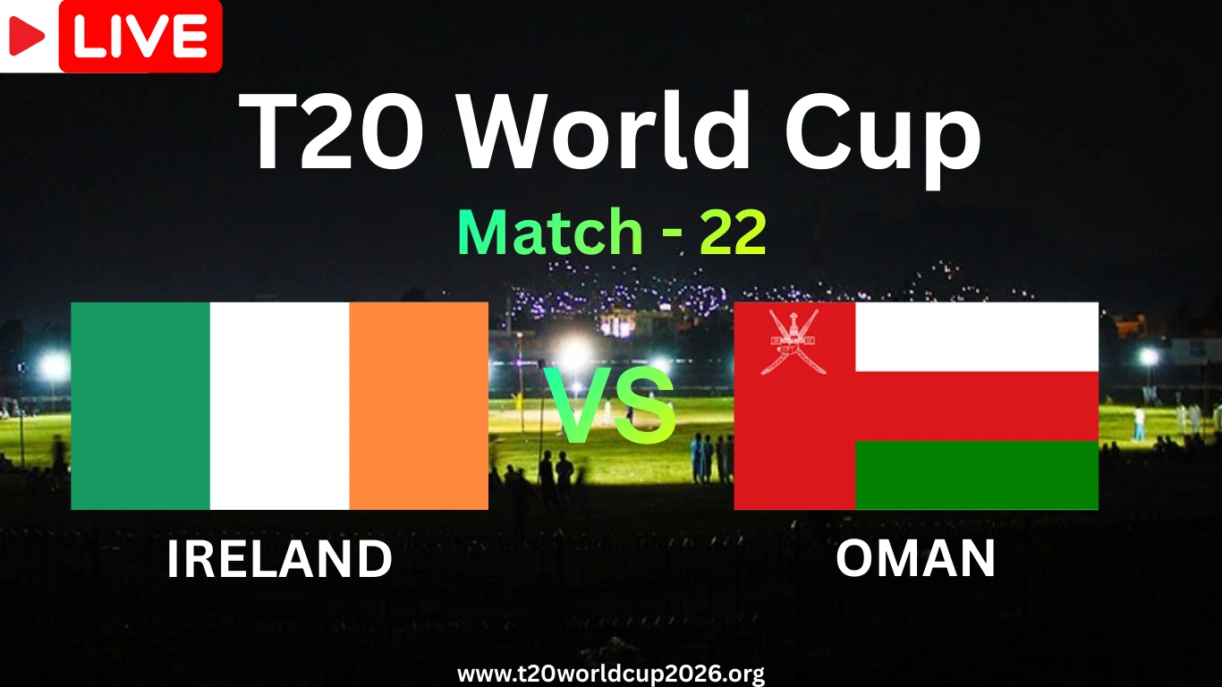 Ireland vs Oman Live Streaming