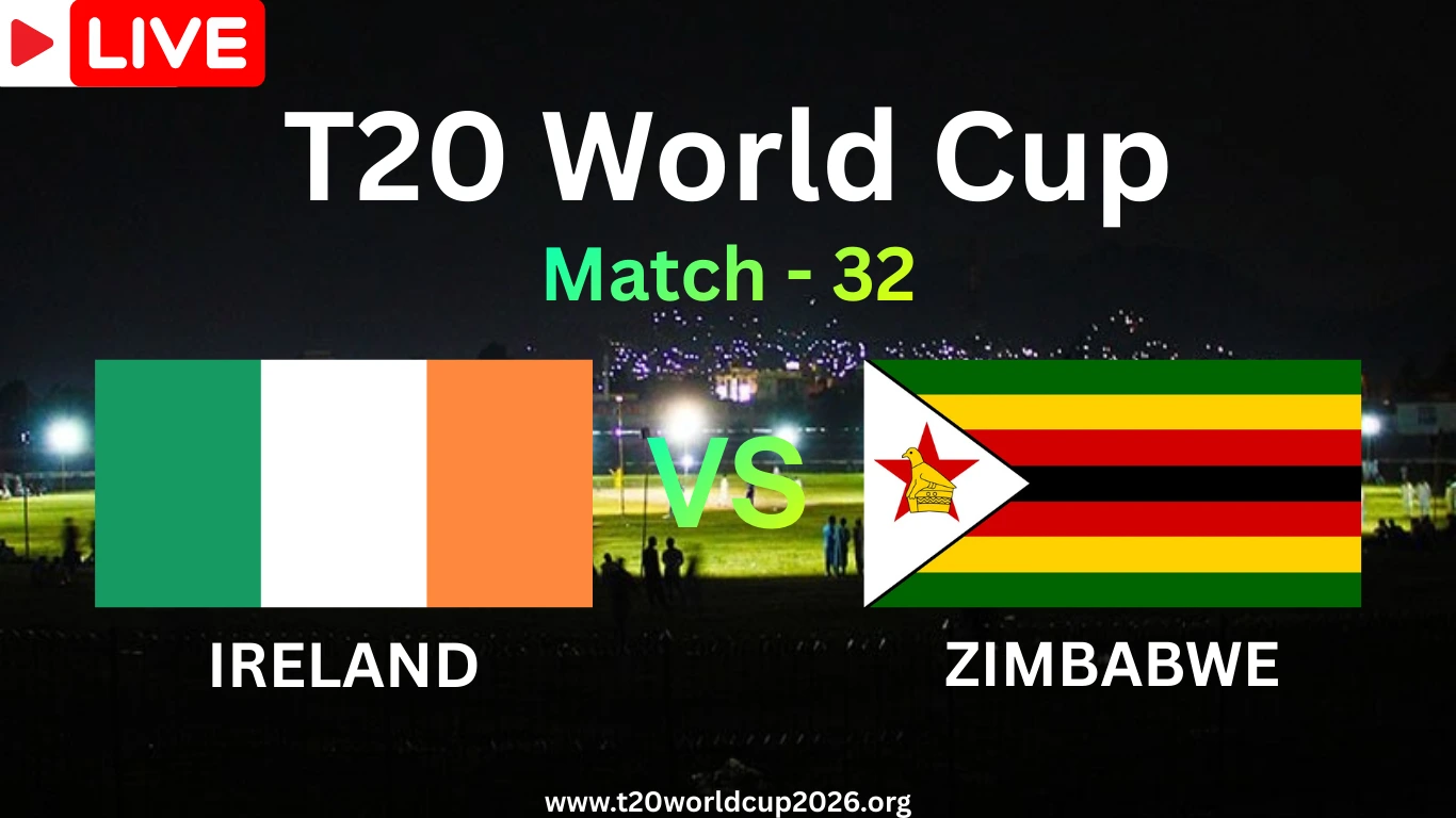 Ireland vs Zimbabwe Live Streaming