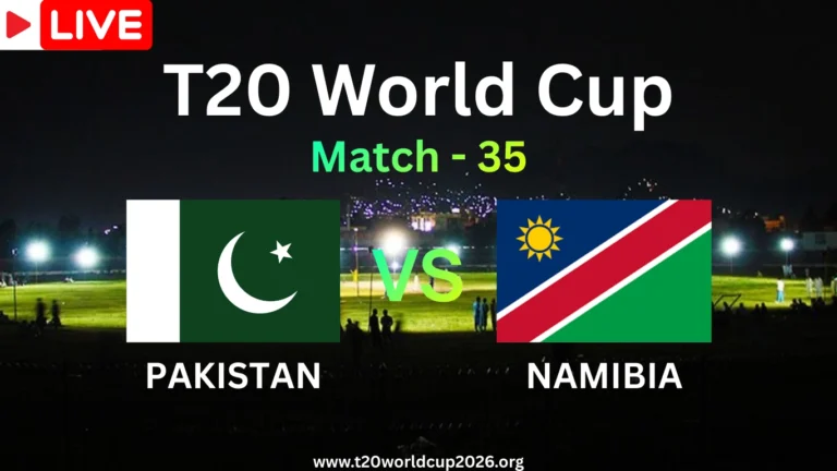 Pakistan vs Namibia