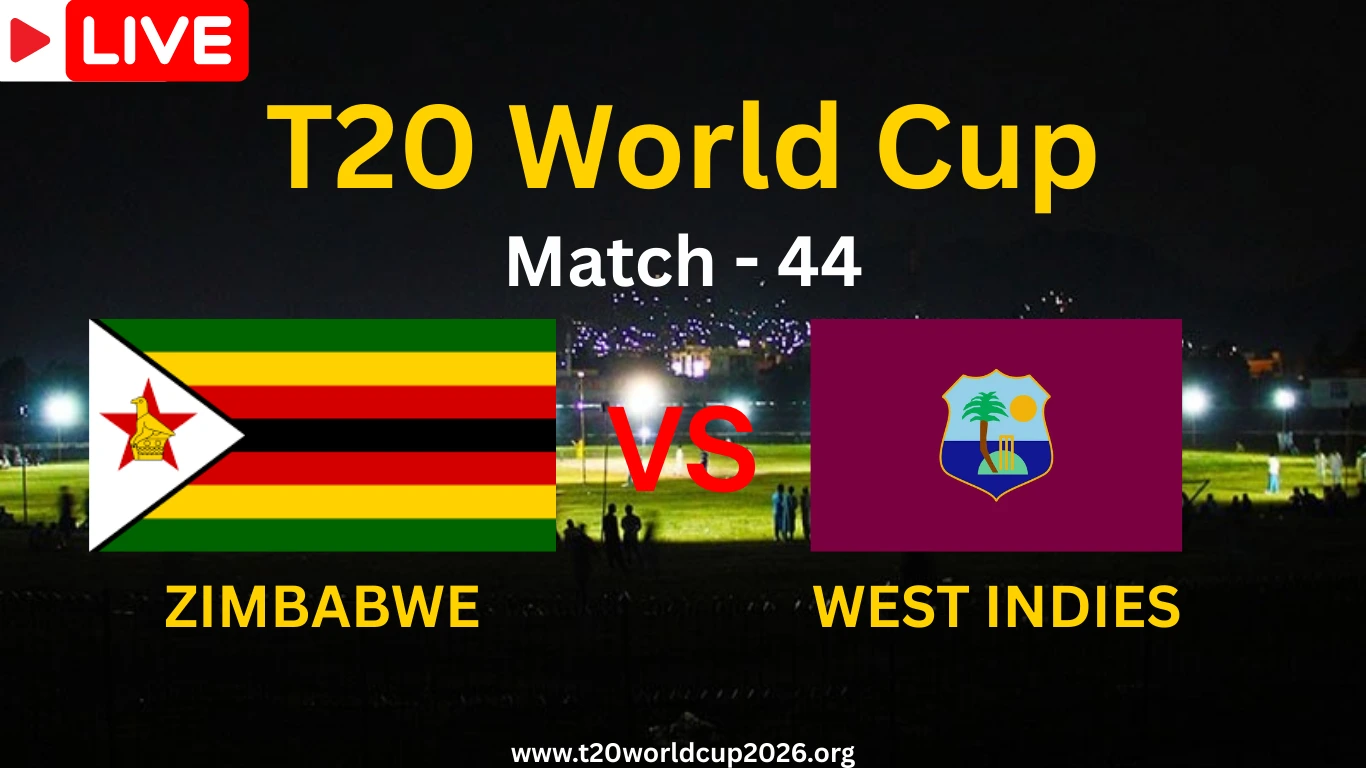 ZIM vs WI Live Streaming