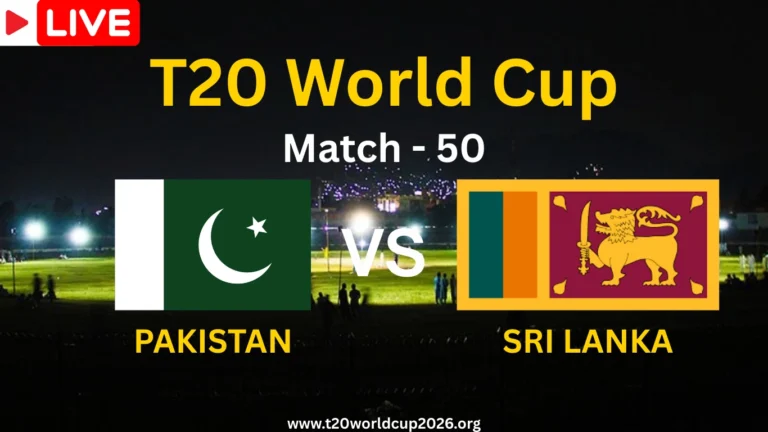 PAK vs SL Live Streaming