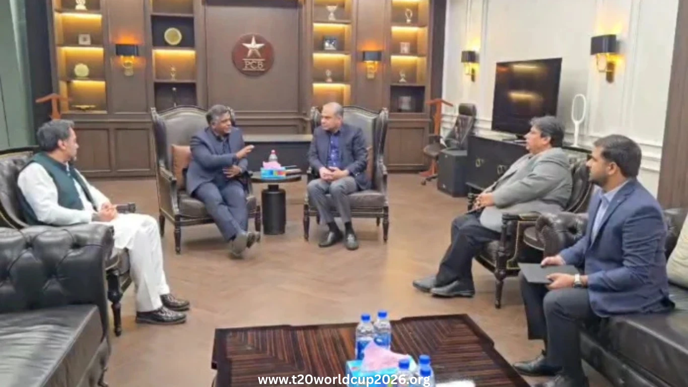 Mohsin Naqvi Meets BCB Chief