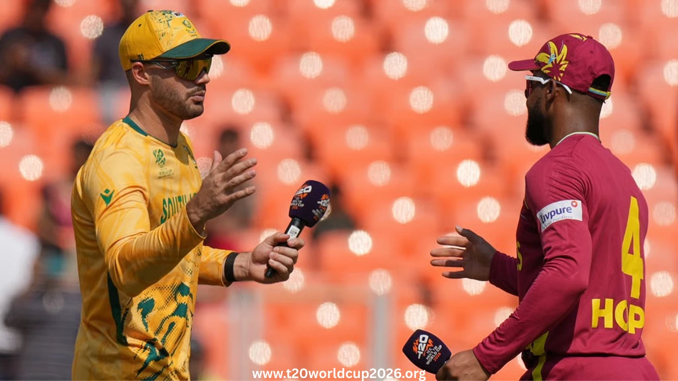 WI vs SA T20 WC 2026 Live Streaming